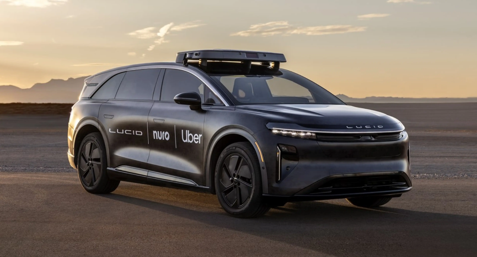 Image - Neue Robotaxi-Offensive: E-Auto-Hersteller Lucid schließt Megadeal mit Uber ab