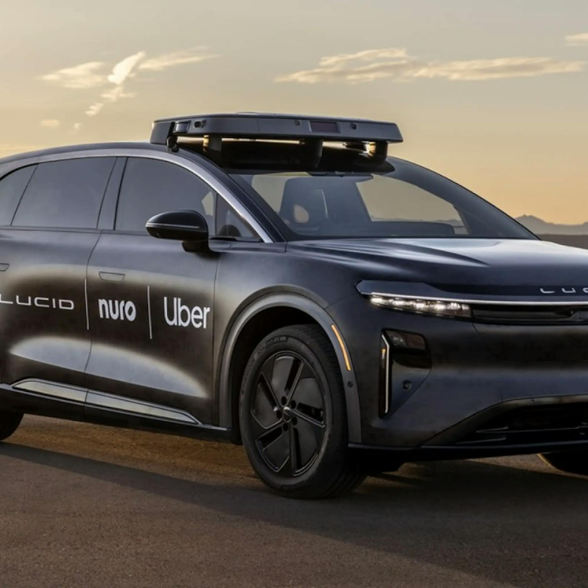 Image - Neue Robotaxi-Offensive: E-Auto-Hersteller Lucid schließt Megadeal mit Uber ab