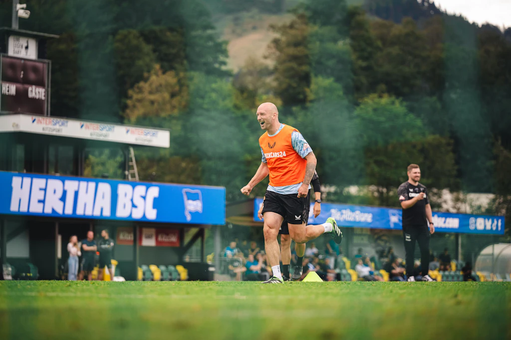 Hertha BSC hat ein Fitnesswunder! Toni Leistner (34) ist der Ironman