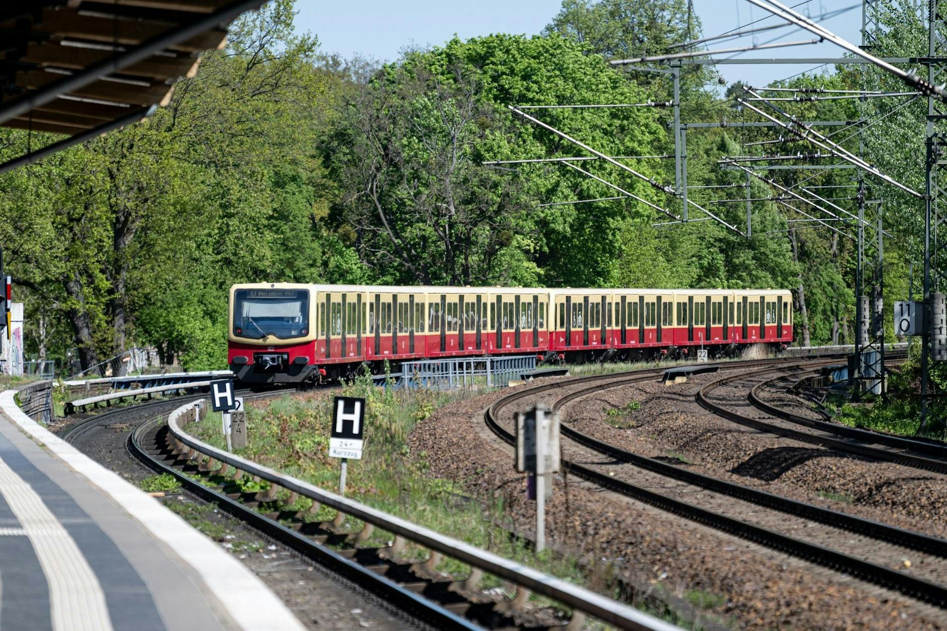 Mehrere S-Bahnlnien im Berliner Süden sind am Samstag unterbrochen.