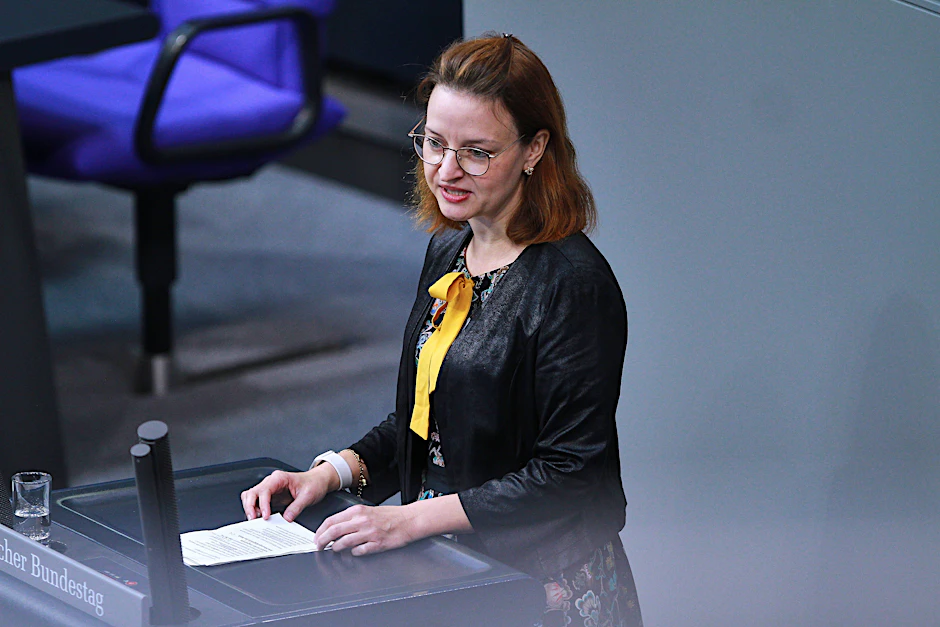 Ronja Kemmer (CD) bei einer Bundestagsrede im Oktober 2024. 