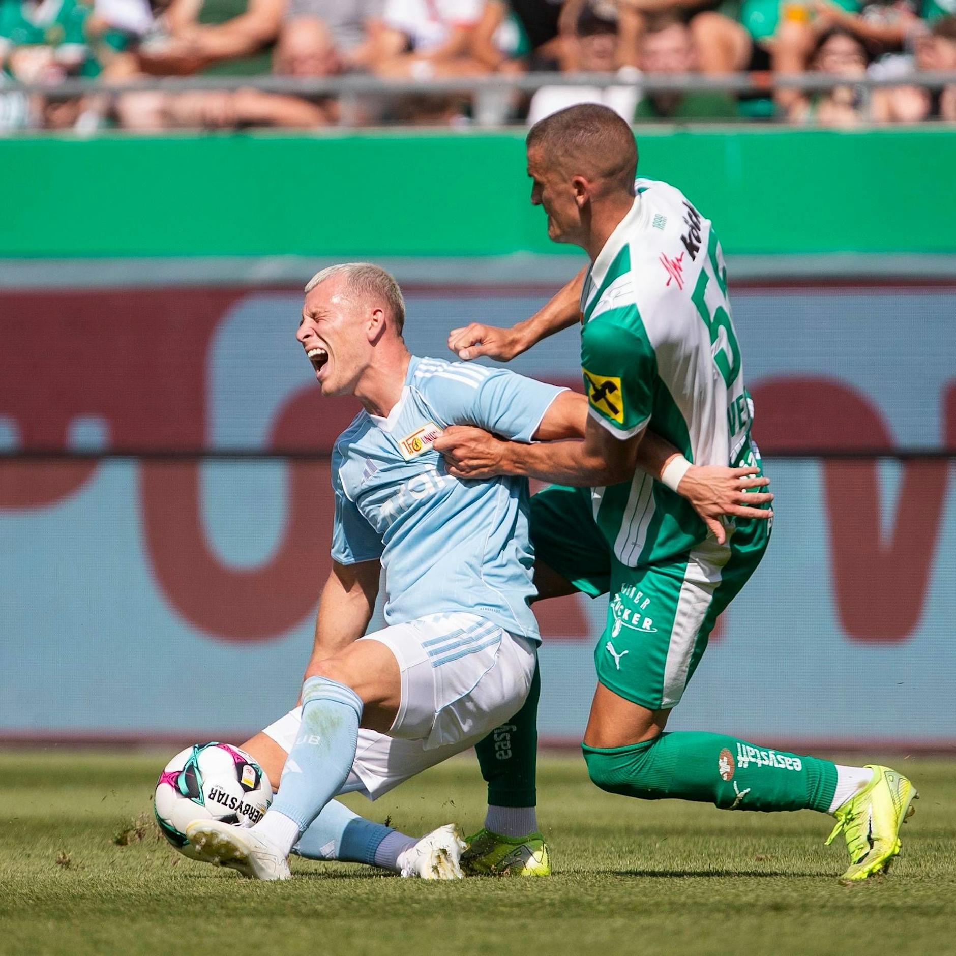Hertha BSC feierte noch in Wien: 1. FC Union kassiert kleine Beule!