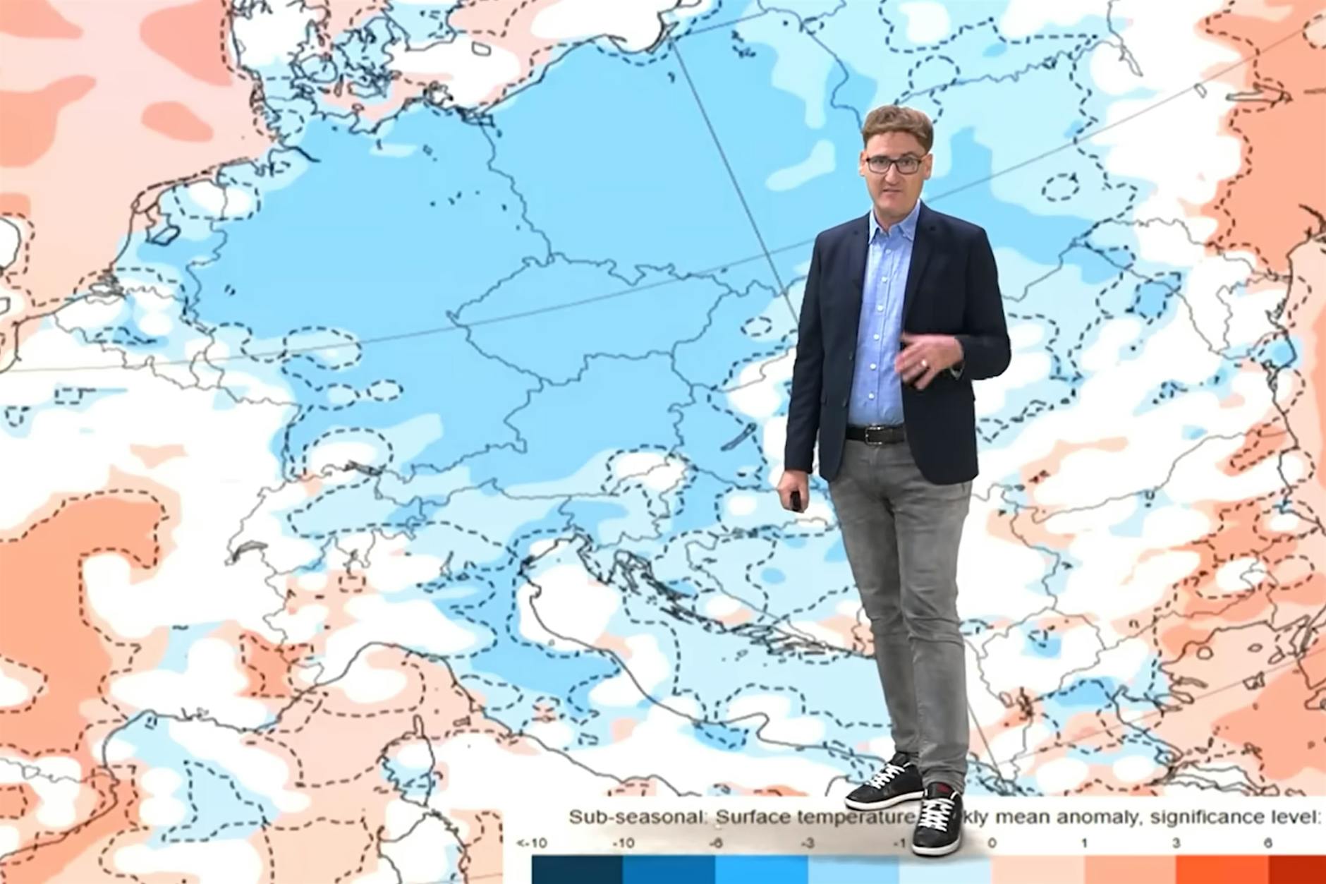 Wo ist der Klimawandel? Temperatursturz im August, viel kälter als normal