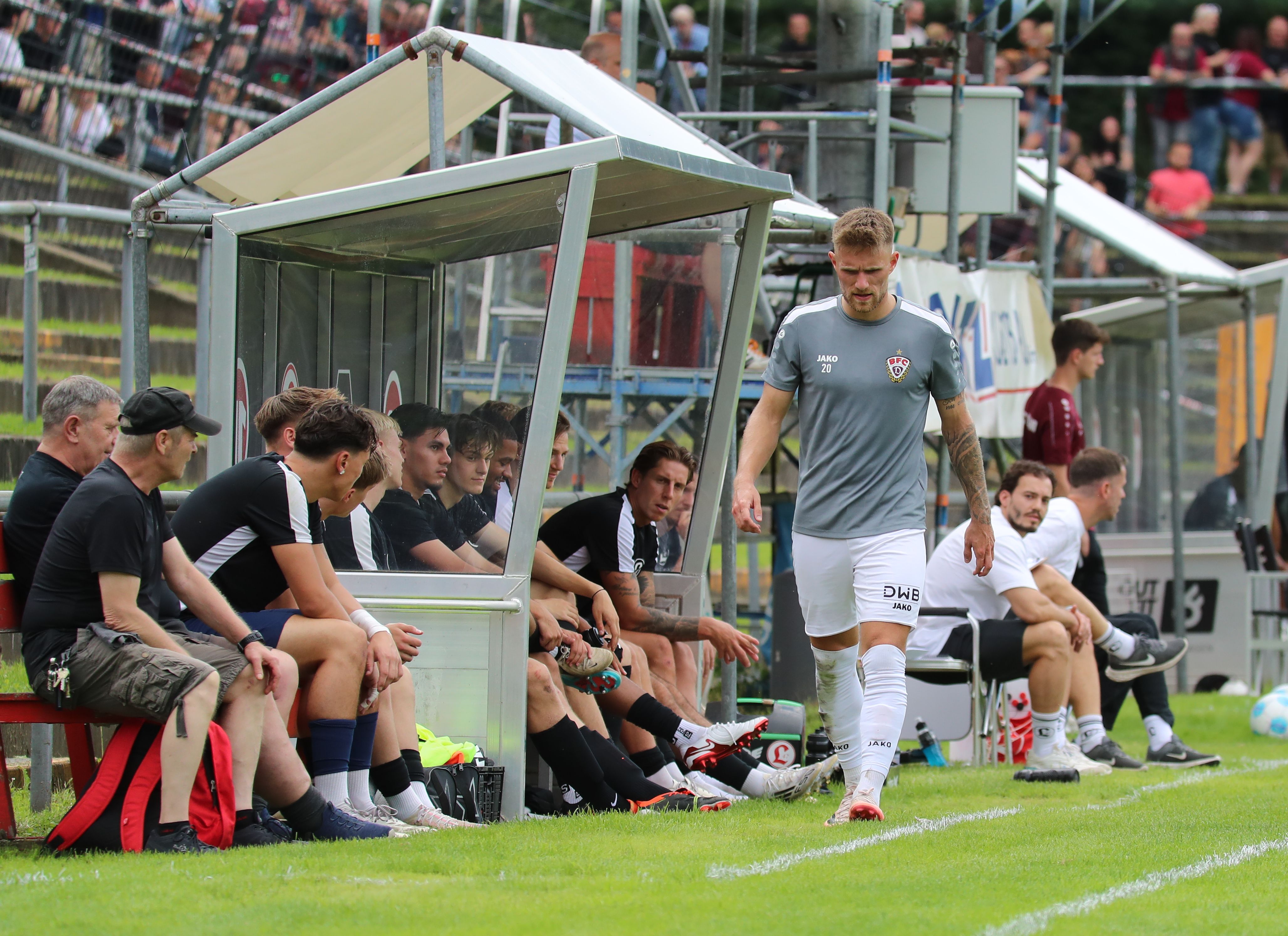 Nach Roter Karte: BFC Dynamo bangt noch um Leandro Putaro