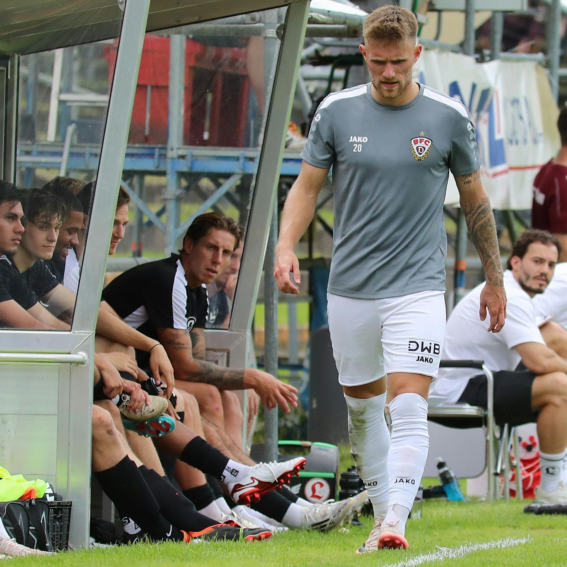 Nach Roter Karte: BFC Dynamo bangt noch um Leandro Putaro