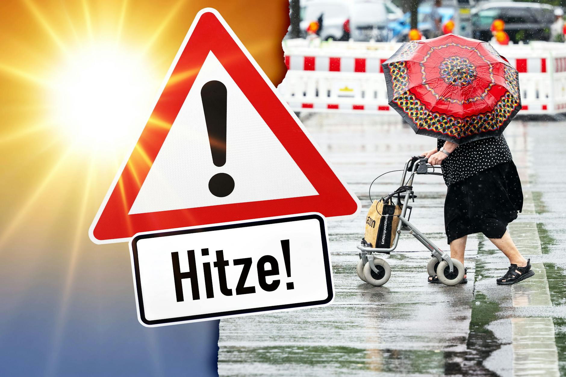 Erst wird eine Hitzewelle mit 45 Grad angekündigt, dann fällt der Sommer in Berlin ins Wasser. Warum ist das Wetter im Moment so falsch?