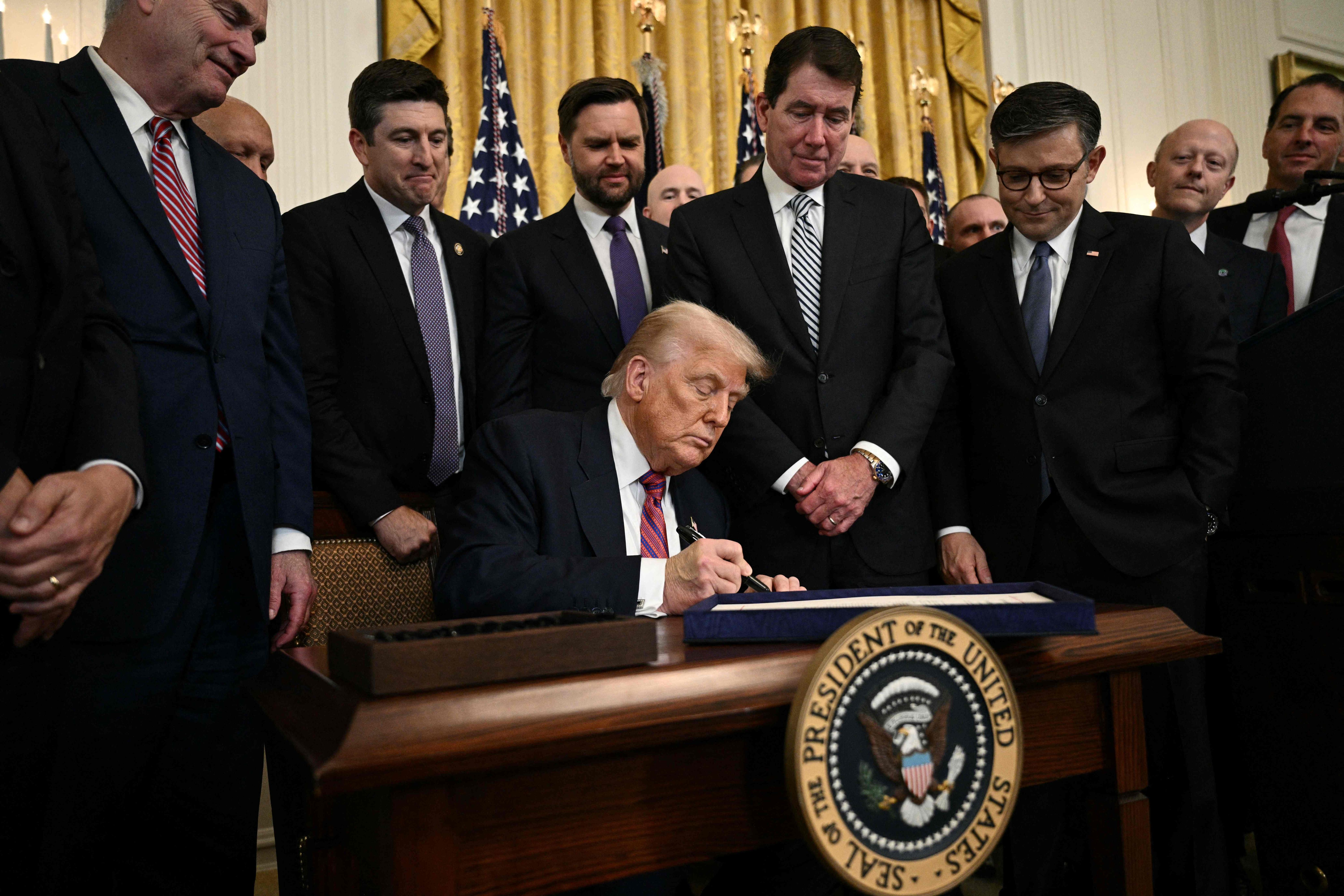 Image - Trumps Zölle: USA wehren sich gegen ihren Abstieg - Europäer reagieren „naiv“