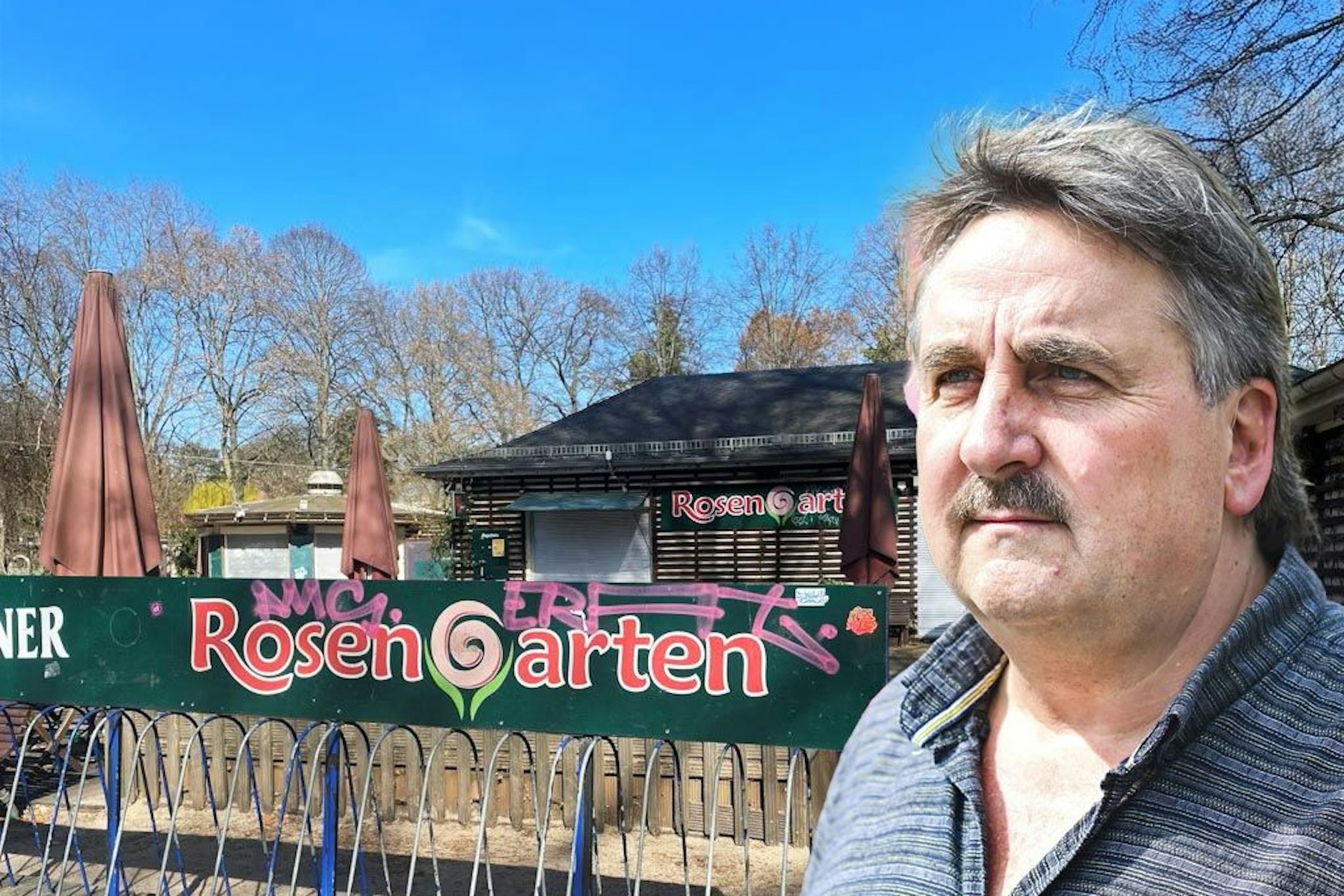 Wirt Norbert Raeder bewirbt sich um das Café Rosengarten. In Reinickendorf betreibt er das Vereinslokal der Handballer Füchse.