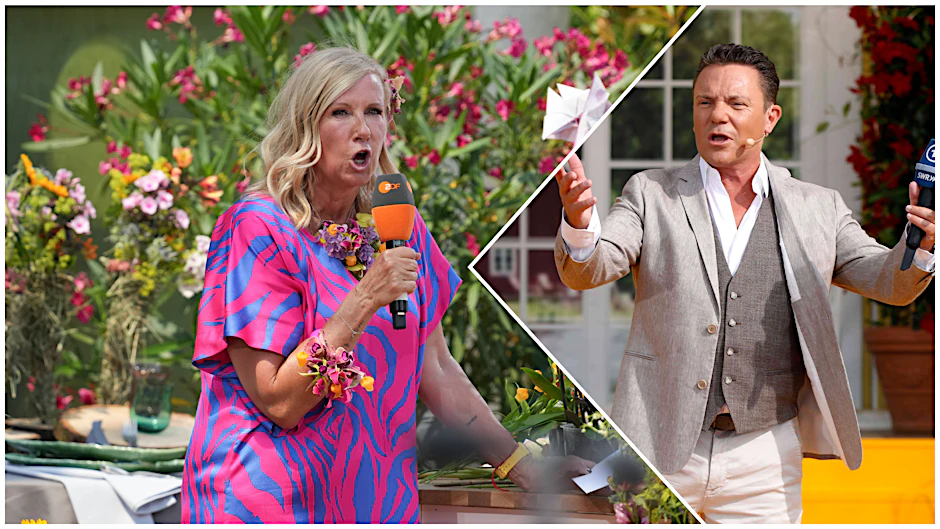 Andrea Kiewel und Stefan Mross sind eigentlich Konkurrenten im Sonntags-Schlager-Fernsehen: Doch jetzt treten sie erstmals zusammen auf.