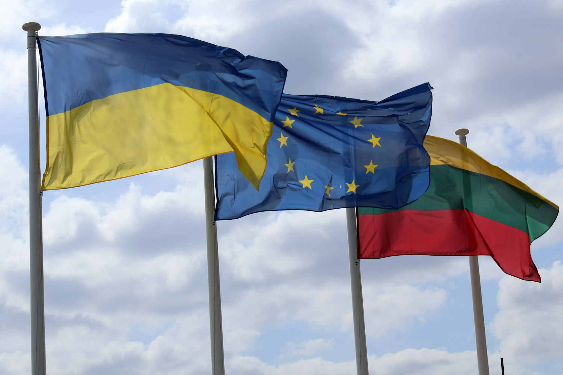 In Litauen herrscht viel Solidarität mit der Ukraine. Von der EU fordert man mehr Unterstützung für die Ukraine.