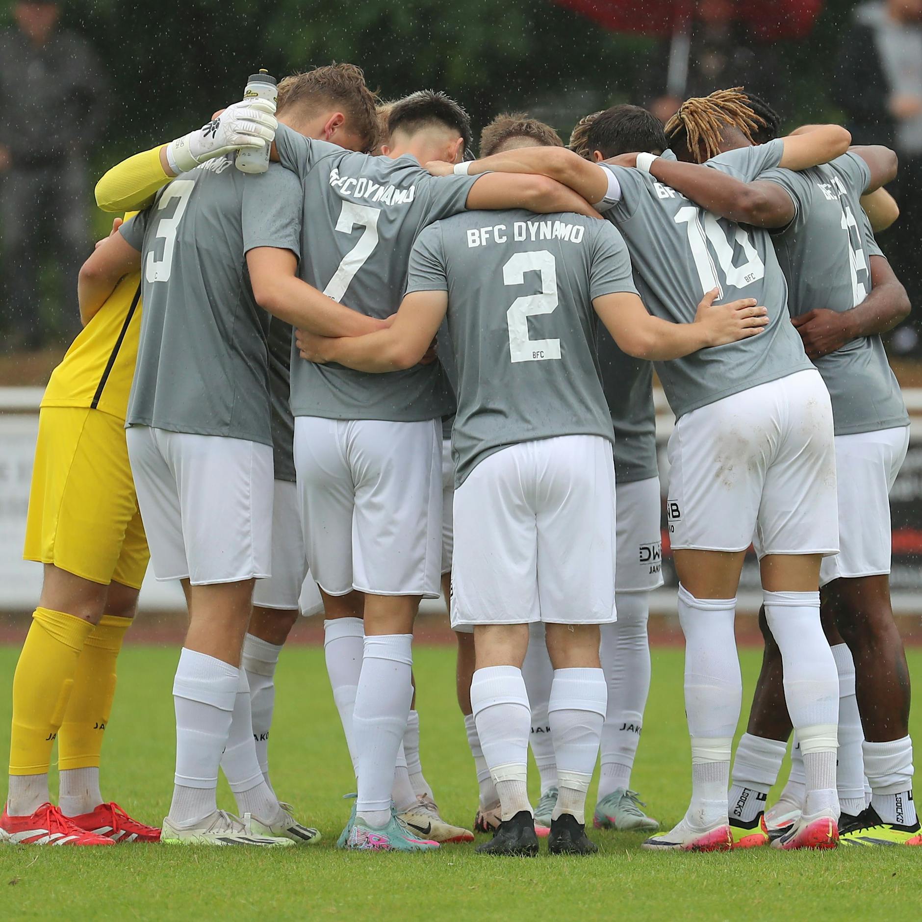 Bei so viel Einigkeit holt der BFC Dynamo in Halle einen Punkt