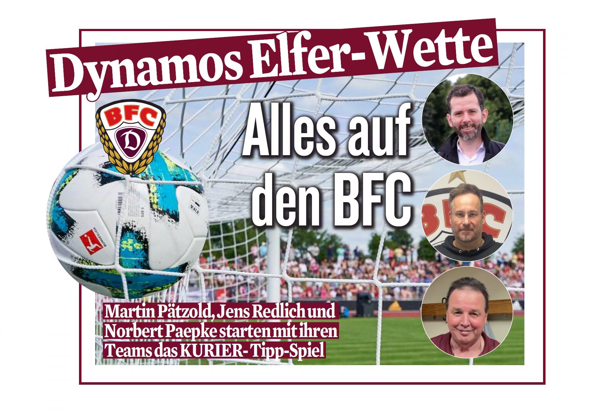 Anpfiff für das große KURIER-Tippspiel vor den Partien des BFC