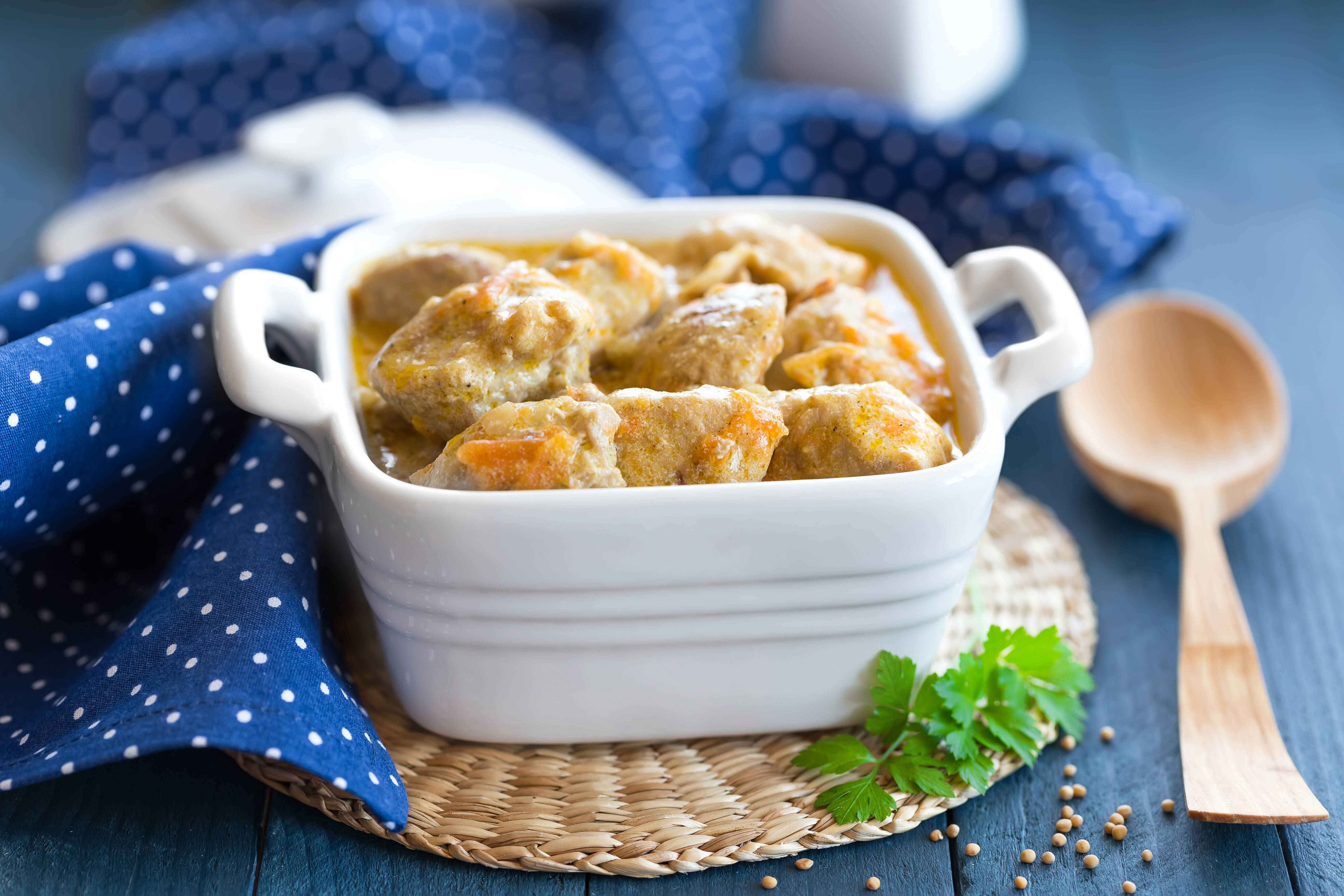 Rezept für Sächsisches Senffleisch – leckere Gulasch-Spezialität aus dem Osten