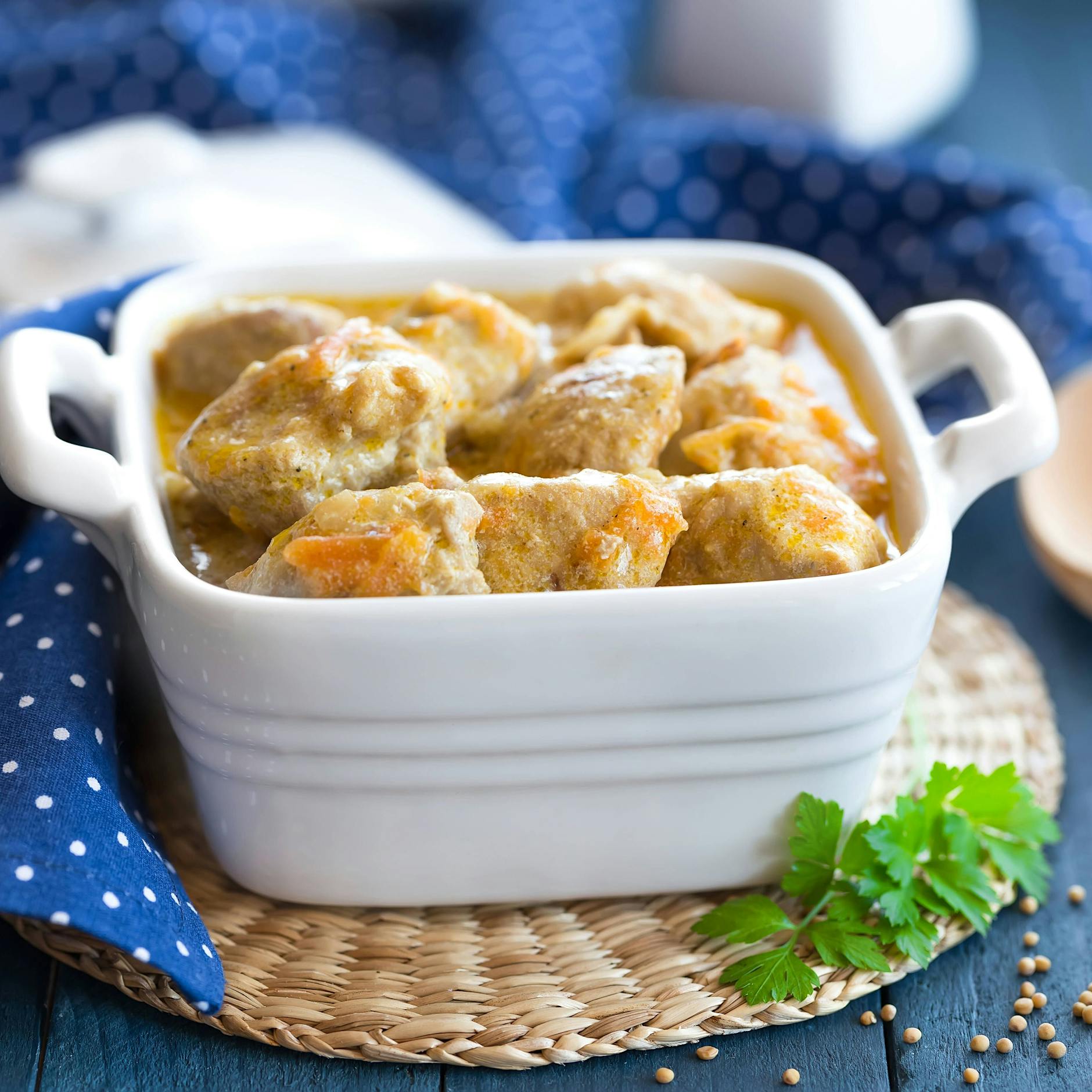 Rezept für Sächsisches Senffleisch – leckere Gulasch-Spezialität aus dem Osten
