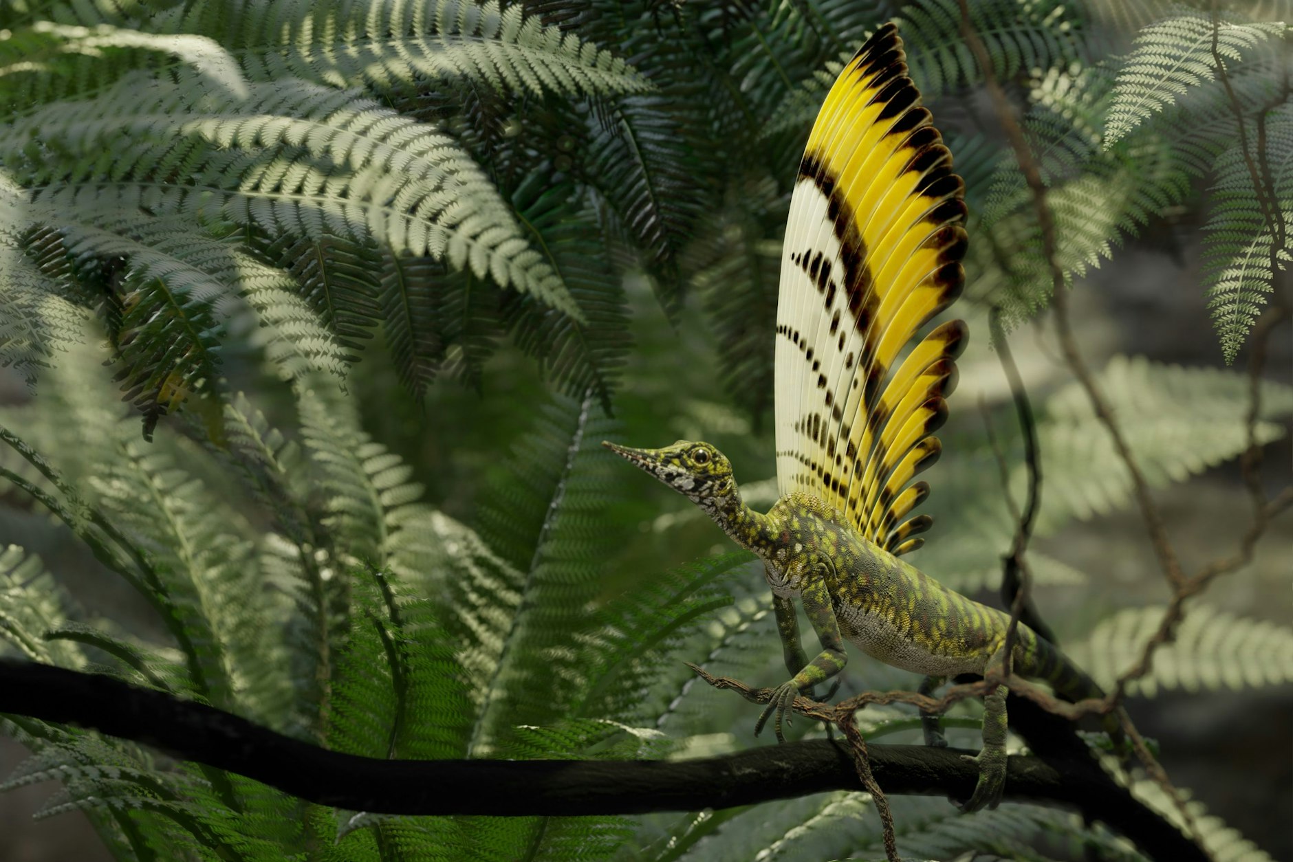 Eine grafische Darstellung von Mirasaura grauvogeli.