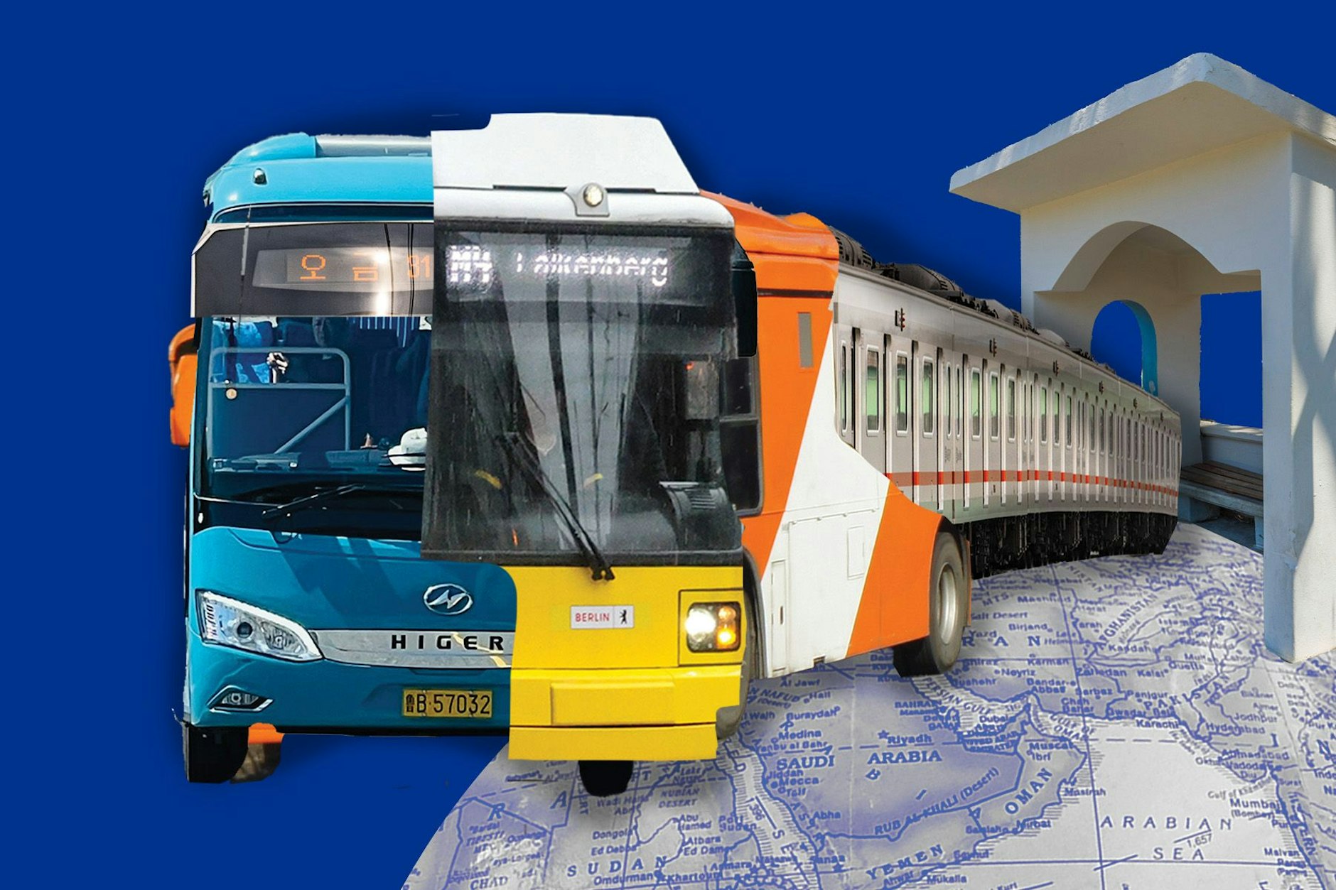 Von Korfu bis Seoul - überall scheint der ÖPNV besser zu funktionieren als in Berlin.