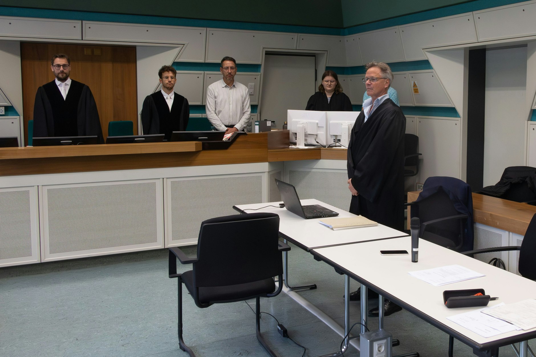 Der Prozess gegen den Angeklagten Nukri M. (45) begann am Freitag.