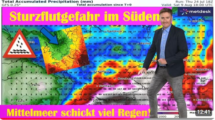 Sommer 2025 – das Wetter ist „ein wildes Hin und Her“