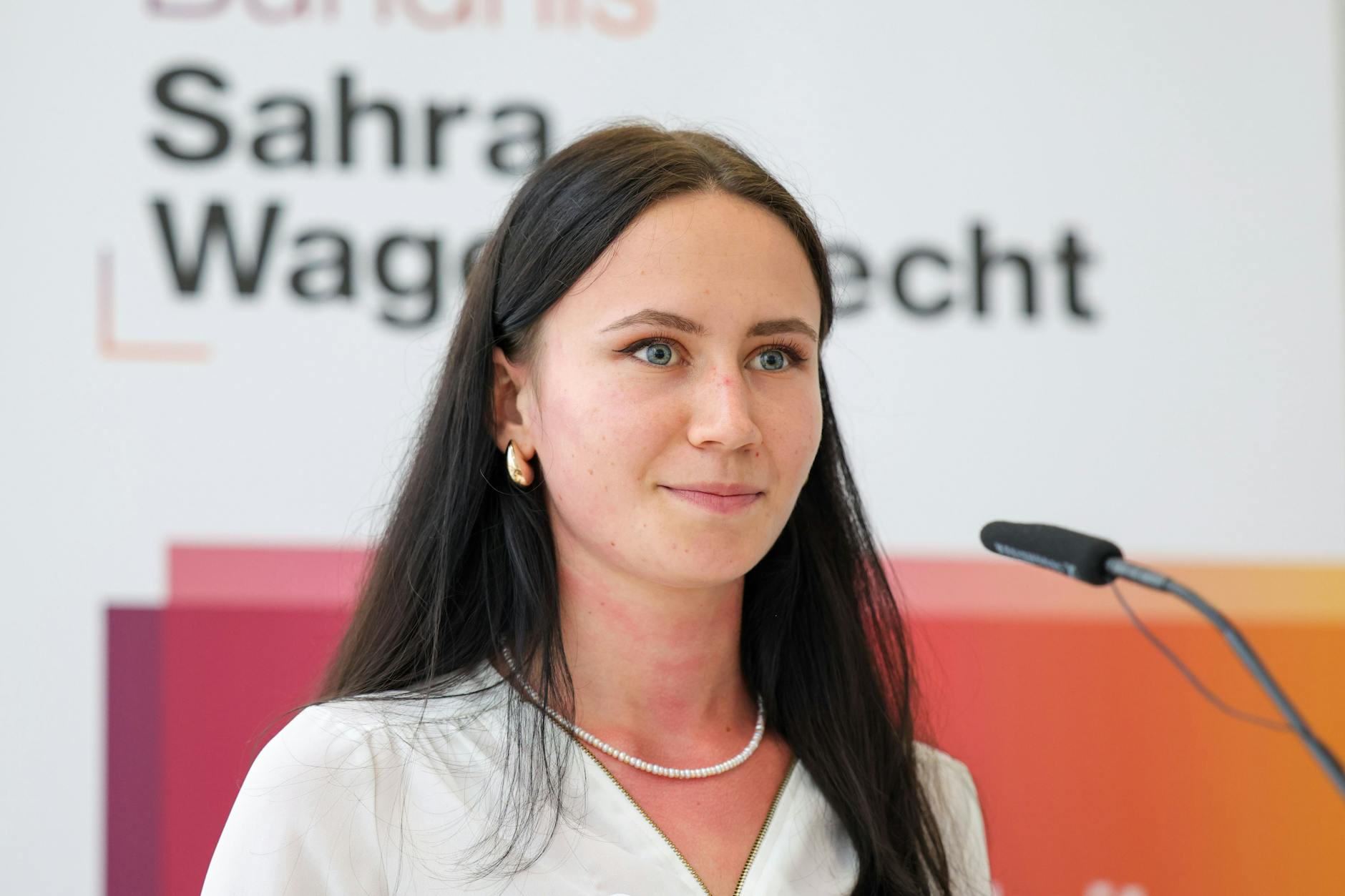 Anastasia Wirsing ist die frisch gewählte Bundesvorsitzende des „Jugendbündnis im BSW“.