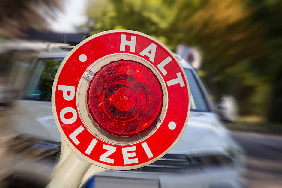 Wenn die Polizeikelle winkt, kann es zu echten Überraschungen im Straßenverkehr kommen.