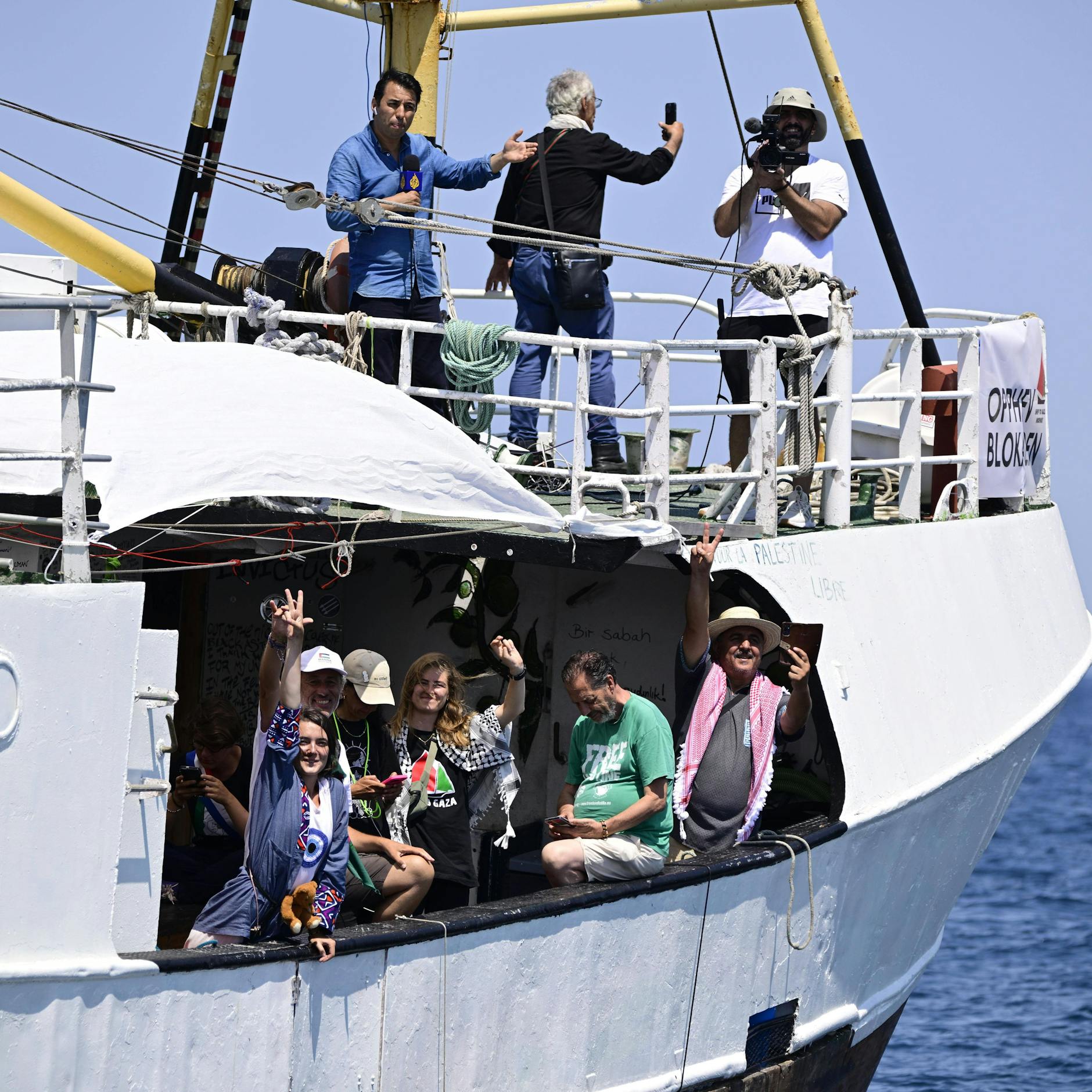 Image - Nach Greta Thunberg: Israel stoppt das nächste Boot der „Freedom Flotilla“ vor Gaza