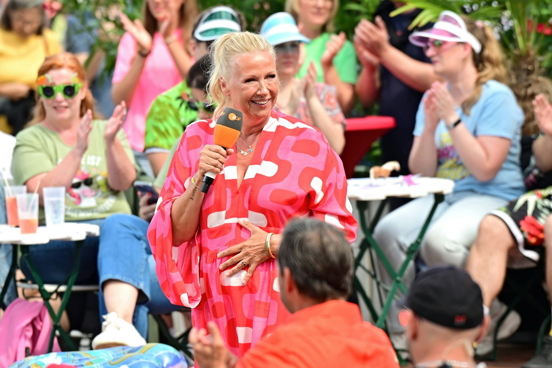 Andrea Kiewel, Moderatorin des ZDF-Fernsehgarten