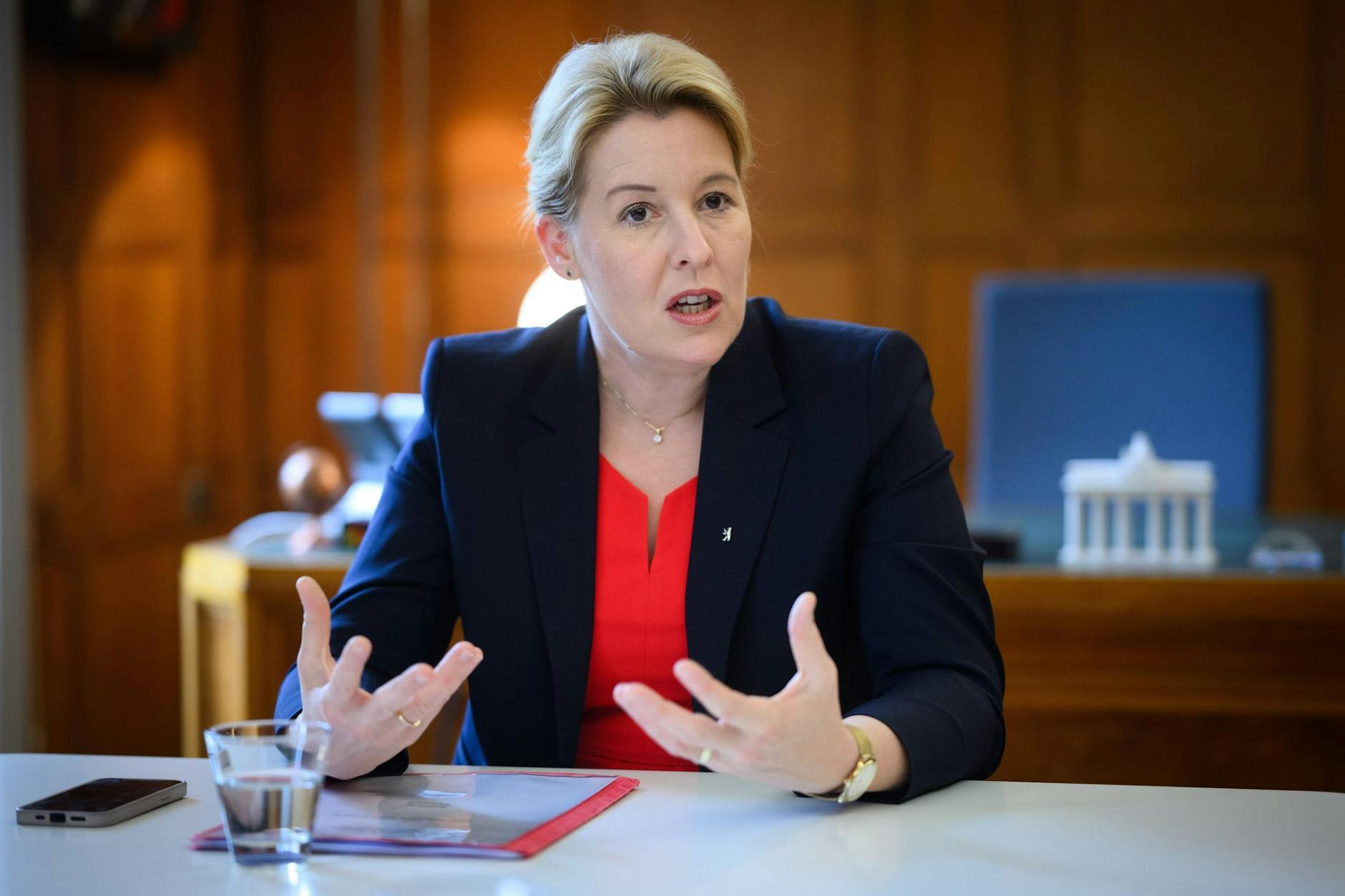 Franziska Giffey (SPD), Berliner Senatorin für Wirtschaft, Energie und Betriebe