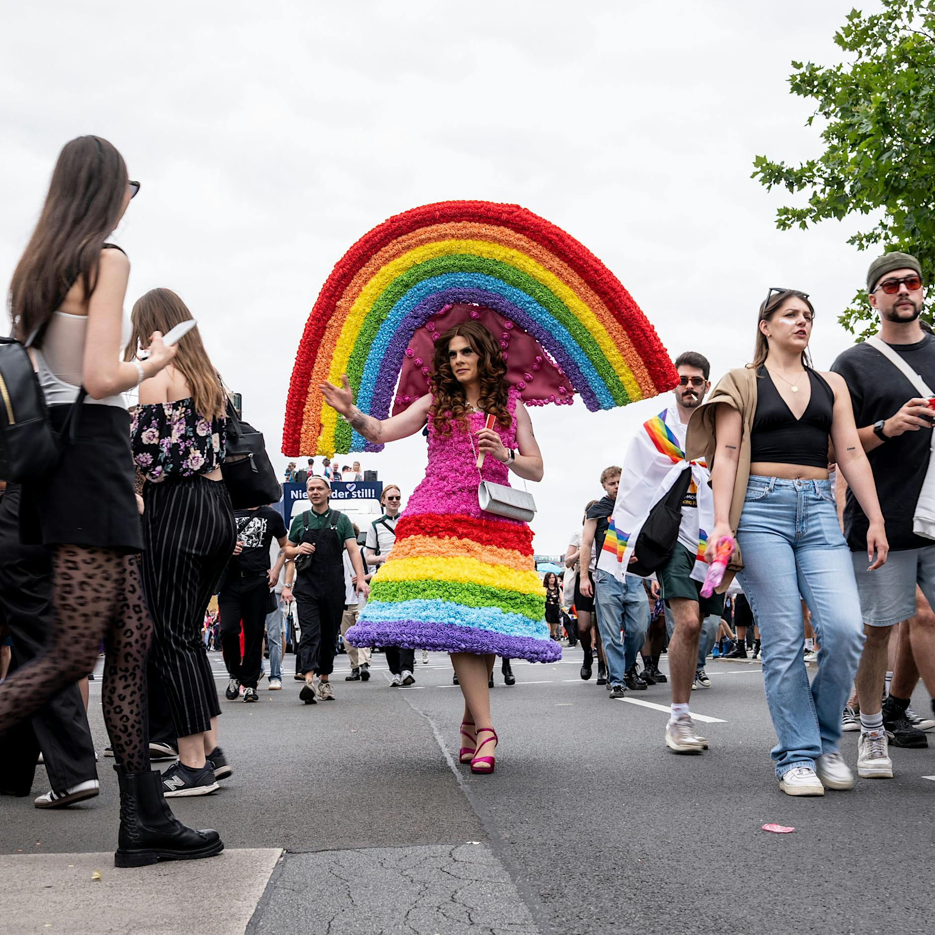 Vom Berliner CSD an einen See im Osten: Ein Wochenende lang umgeben von Touristen