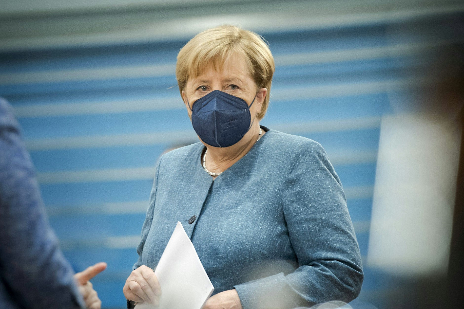Angela Merkel im September 2021