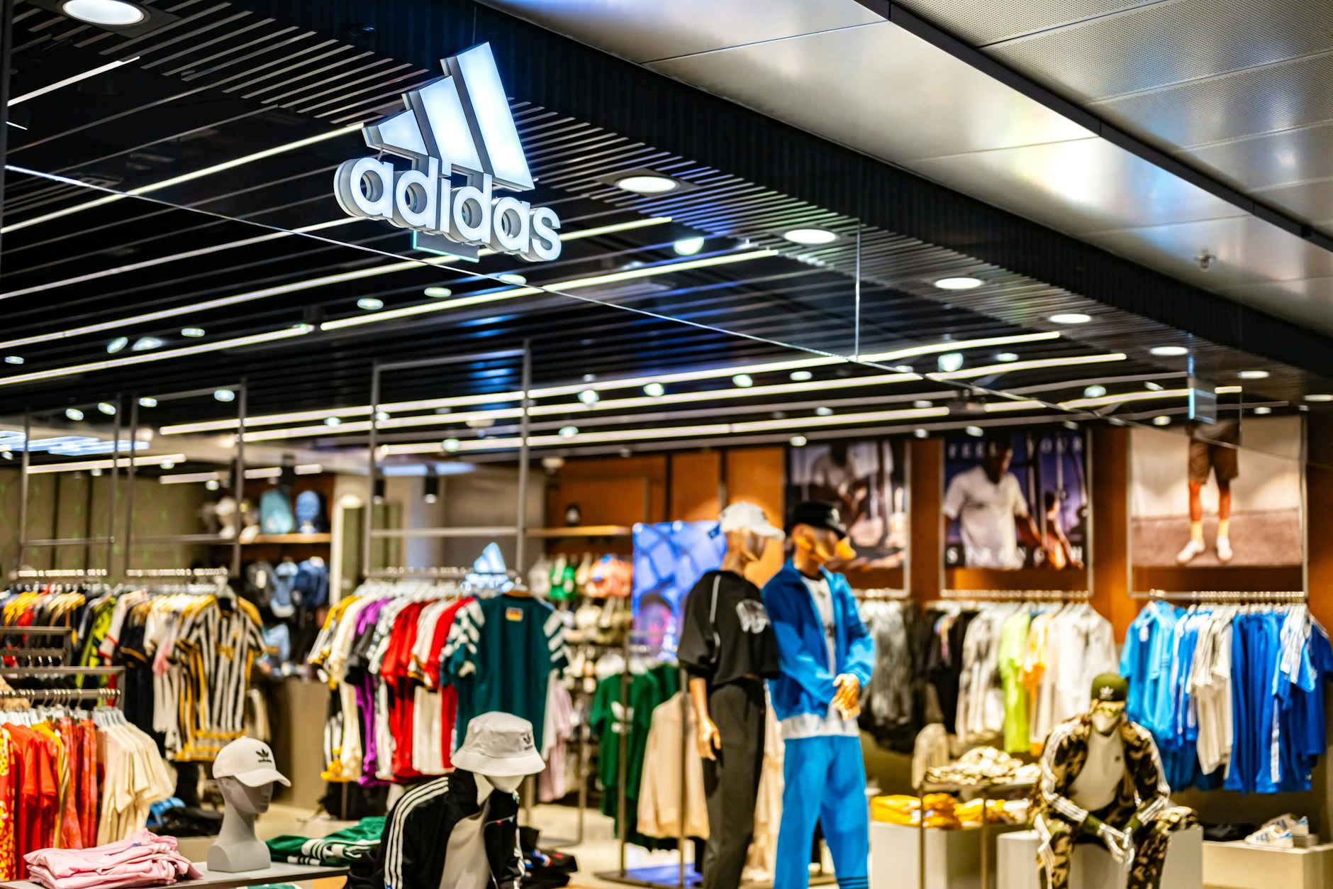 Sportbekleidung ist eine begehrte Beute von Dieben.