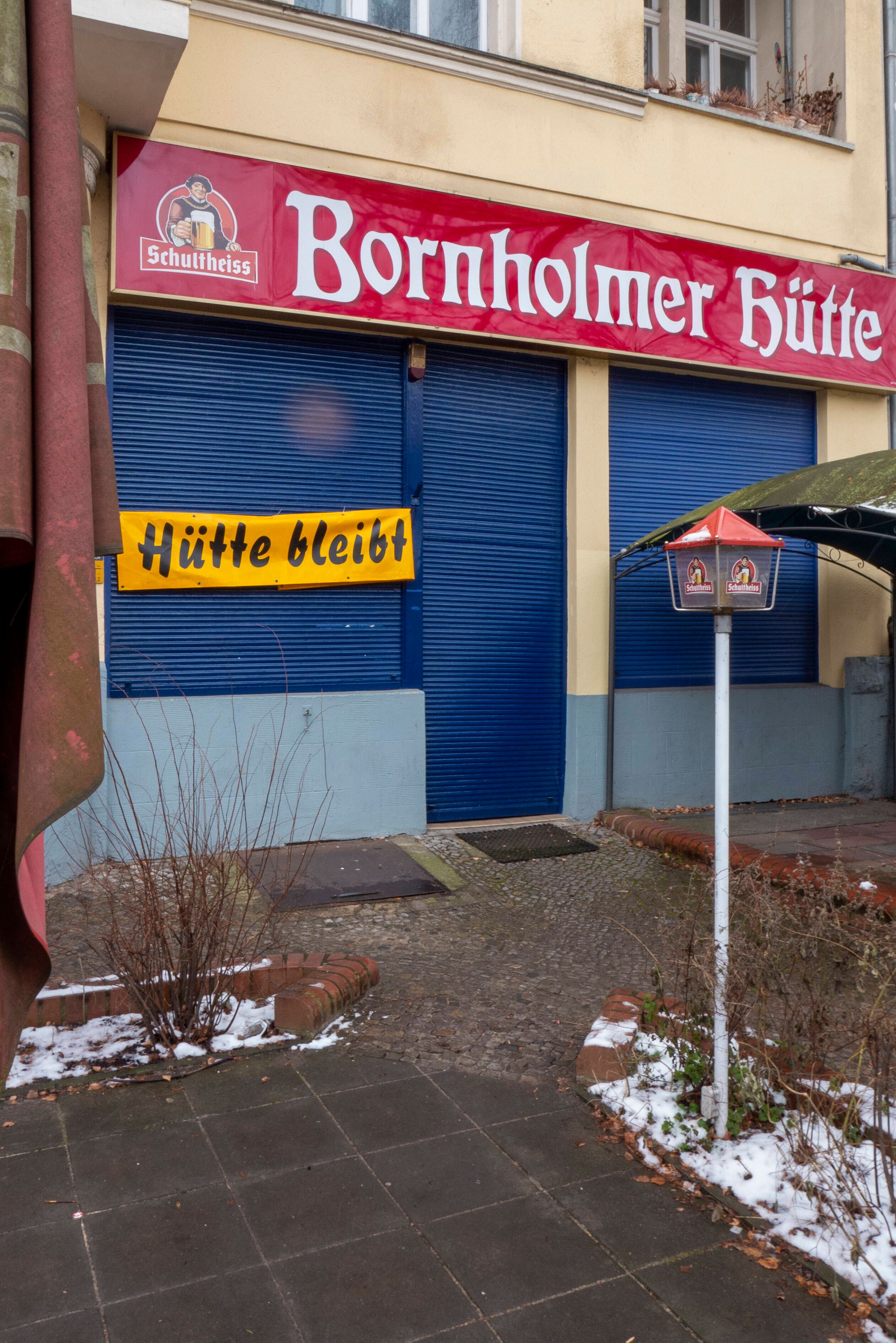 Bornholmer Hütte: Kiez kämpft um Kult-Kneipe