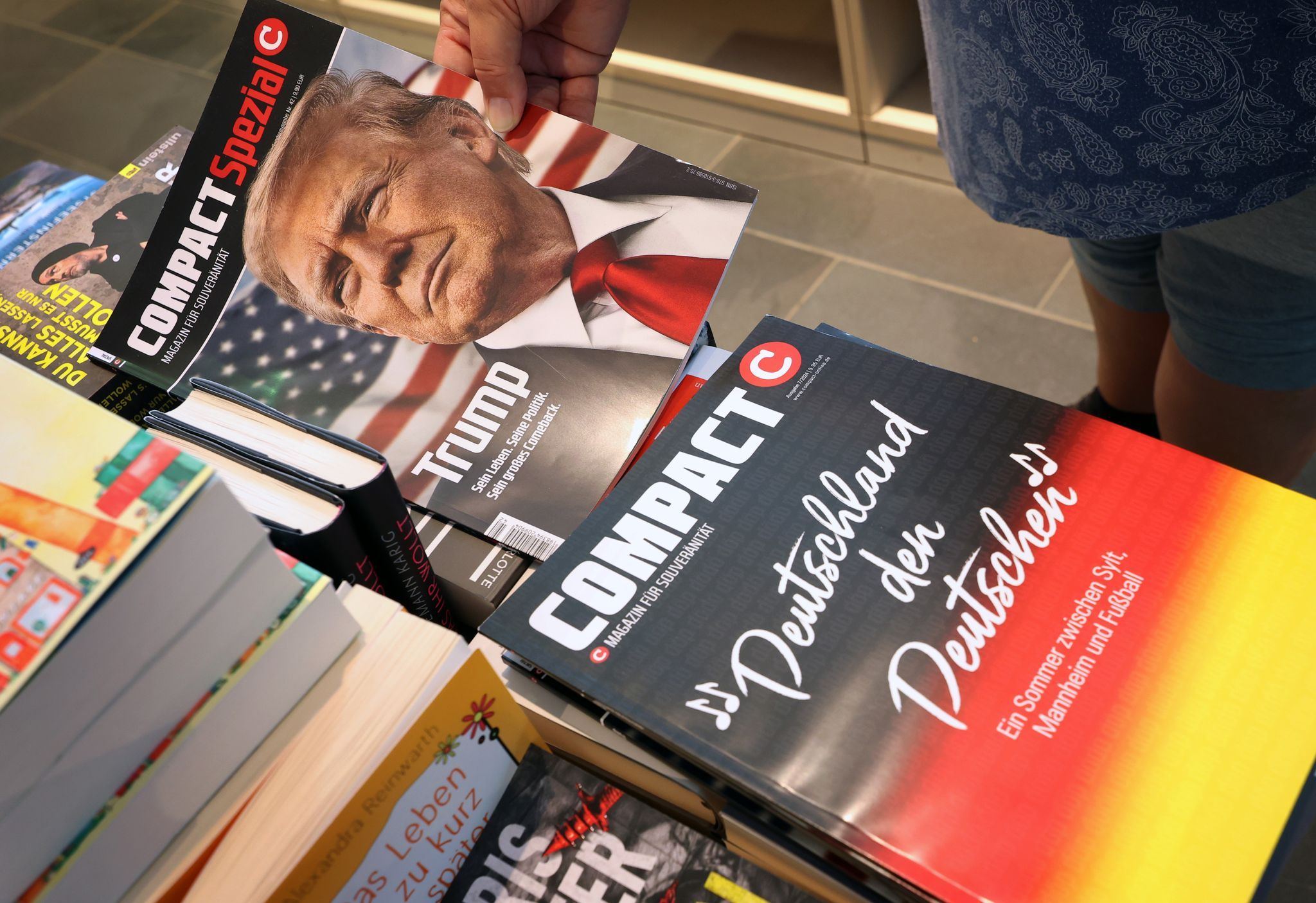 Edeka Zehlendorf verkauft rechte Zeitschrift „Compact“: Zentrale äußert sich