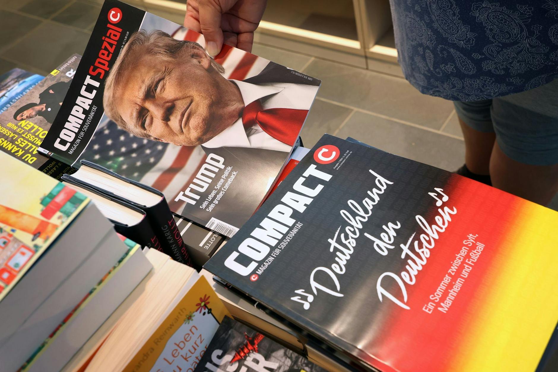 Das Compact-Magazin gilt als rechtsextrem.