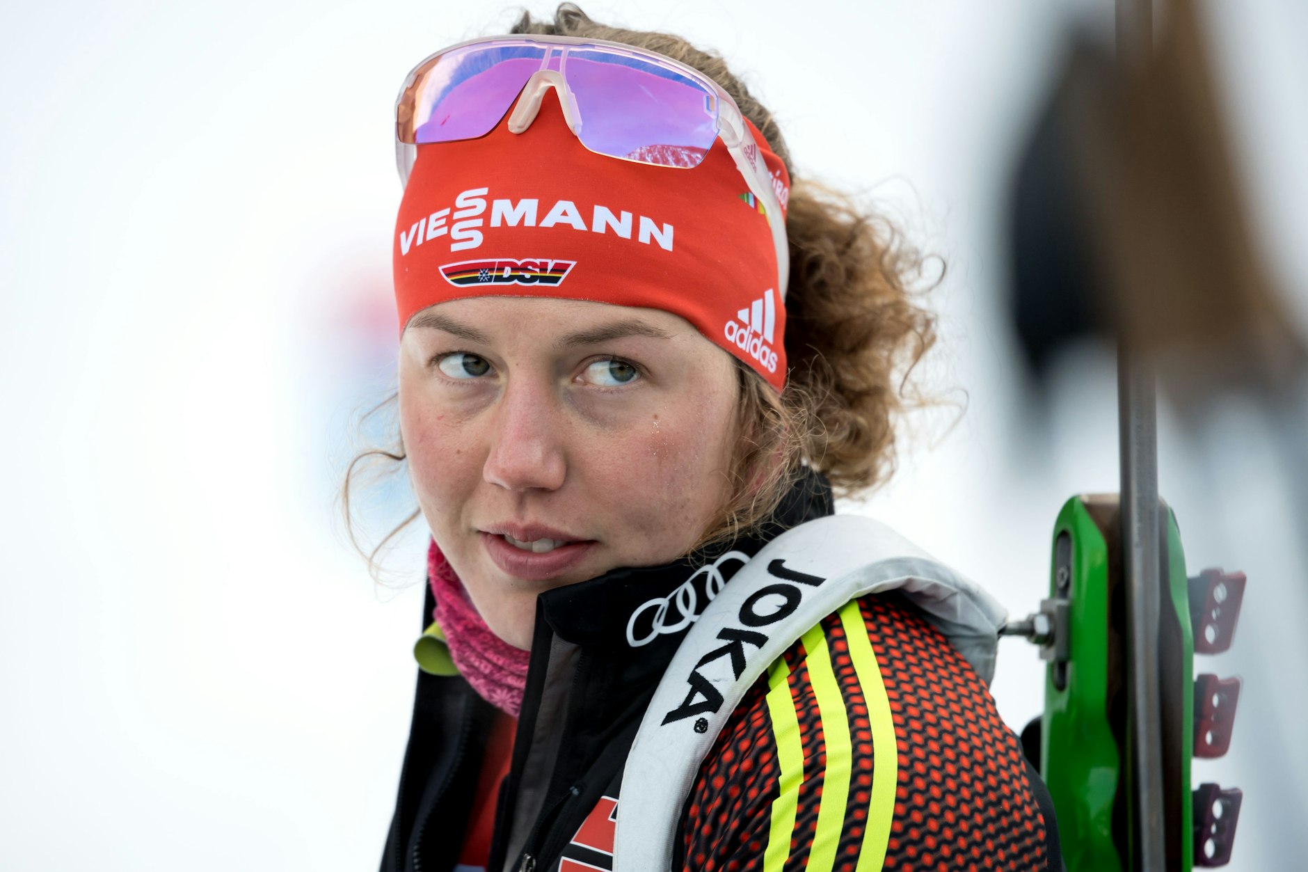 Die frühere Biathletin Laura Dahlmeier ist beim Bergsteigen im pakistanischen Gebirge schwer verunglückt. (Archivbild)
