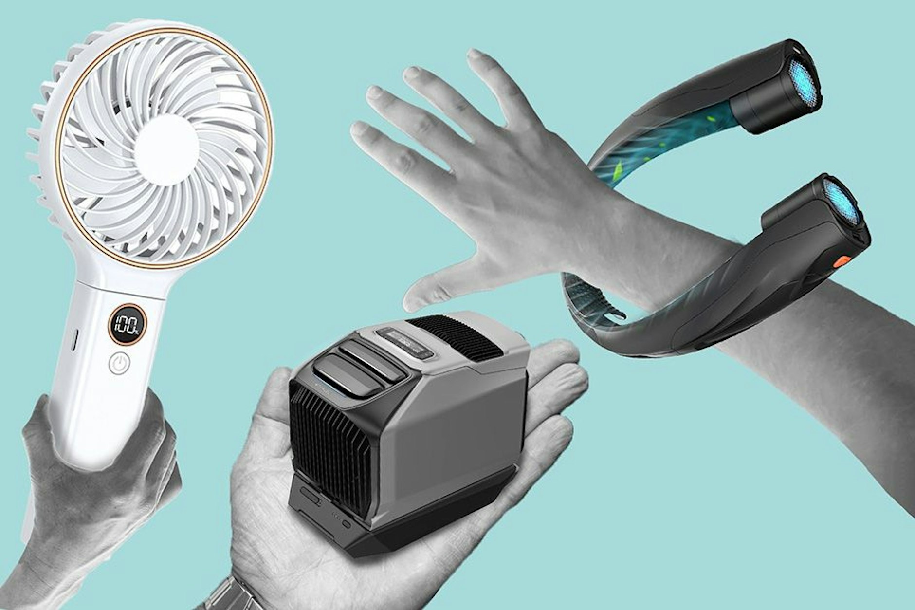 Kühle Luft an heißen Tagen: Mit diesen Gadgets lässt sich die nächste Hitzewelle gut überstehen.