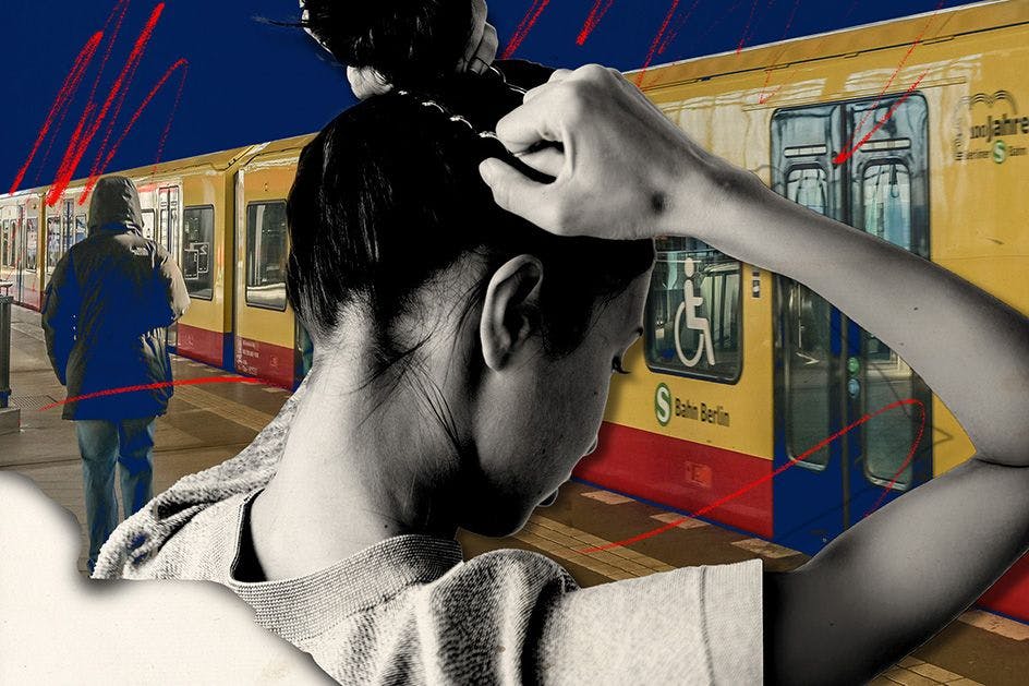 Nachts auf dem Heimweg in Berlin: Was für viele Männer nur ein Bahnsteig ist, bedeutet für Frauen ständige Wachsamkeit.