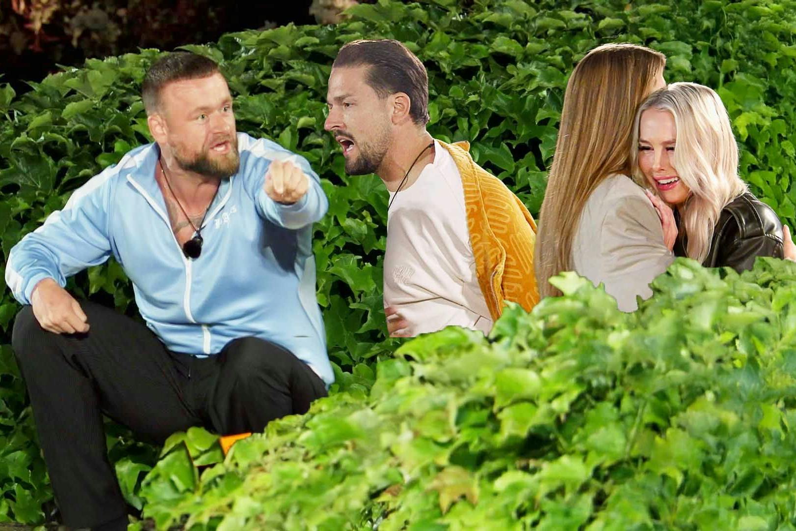 Felix und Marco zoffen sich bei „Prominent getrennt“, während Jana in Tränen ausbricht.