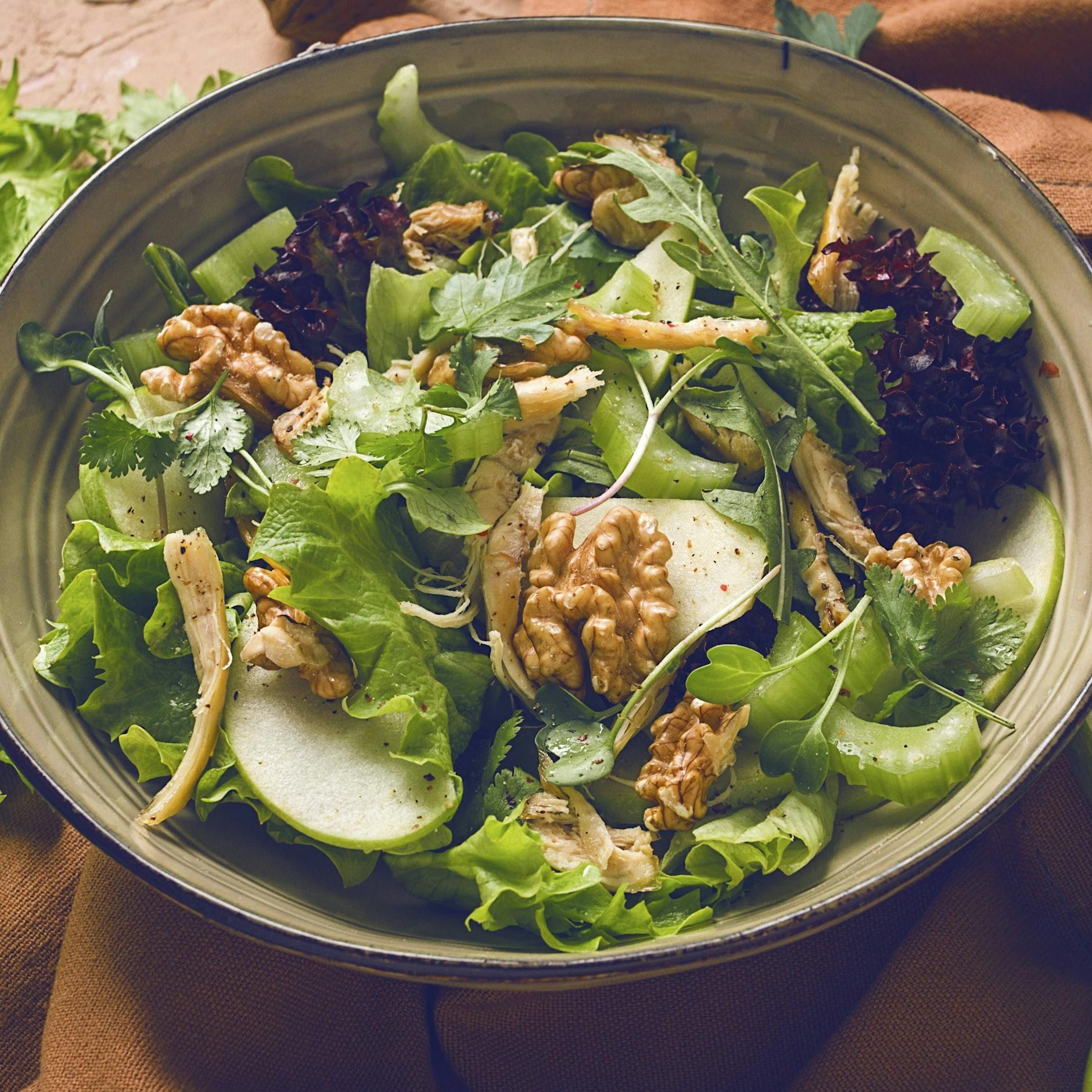 Rezept für den perfekten Schlank-Salat zum Abendbrot