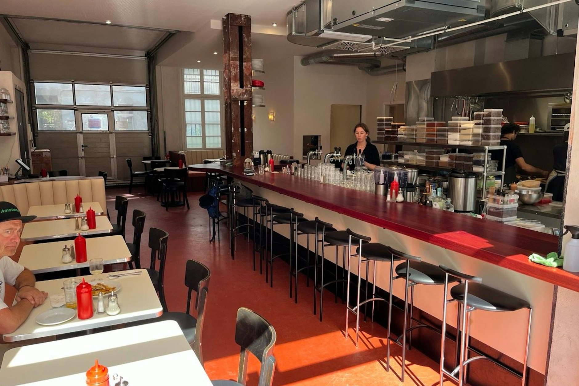 So sieht ein Diner aus! Ari‘s in Kreuzberg.