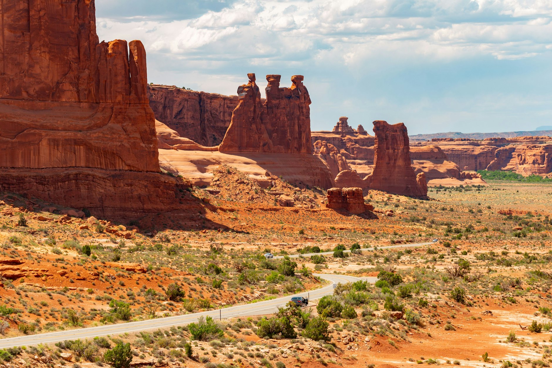 Atemberaubende Landschaft im Arches National Park