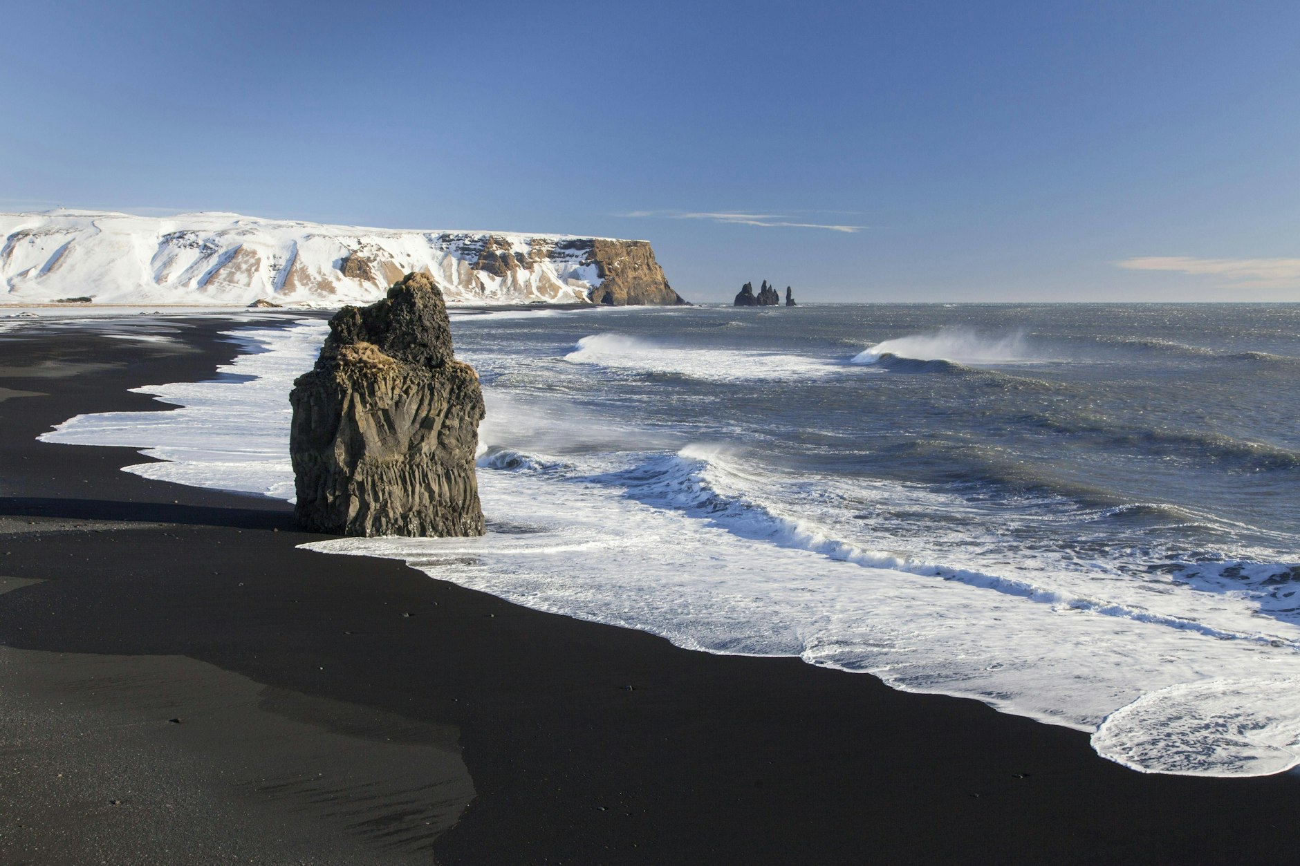 Der Strand Reynisfjara in Island: Hier ertrank das neunjährige Mädchen.