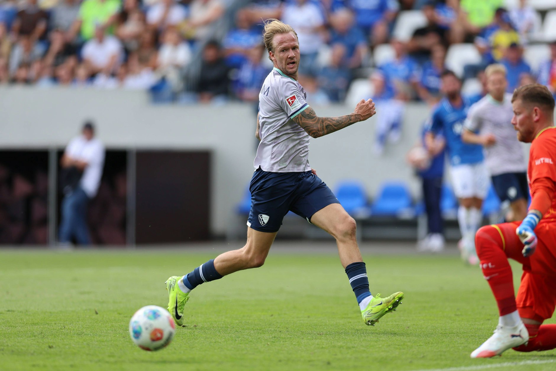 Für Kevin Vogt (33) und den VfL Bochum ging es in Darmstadt viel zu schnell. Der ehemalige Abwehrchef des 1. FC Union sah bei der 1:4-Pleite gar nicht gut aus.