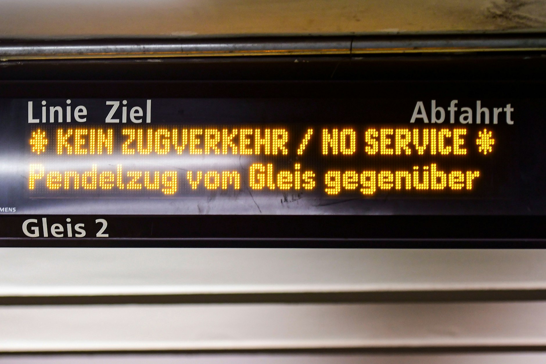 Zwischen Biesdorf Süd und Tierpark pendelt die U5 nur noch.