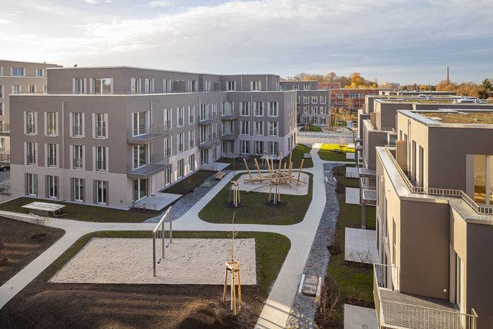 Schöner wohnen in Köpenick. Das Wohnquartier am Marienufer nähert sich der Fertigstellung. Die ersten Wohnungen sind bereits bezugsfertig.