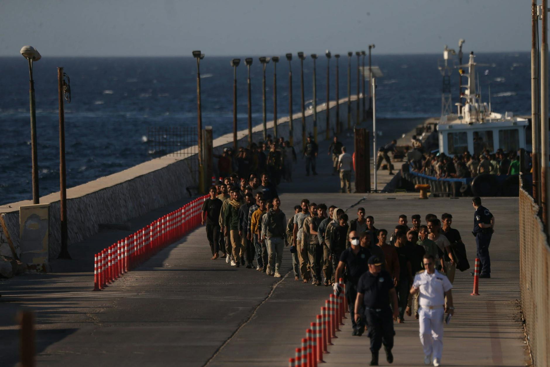 Anfang Juli kamen über 500 Asylsuchende auf der griechischen Insel Kreta an.