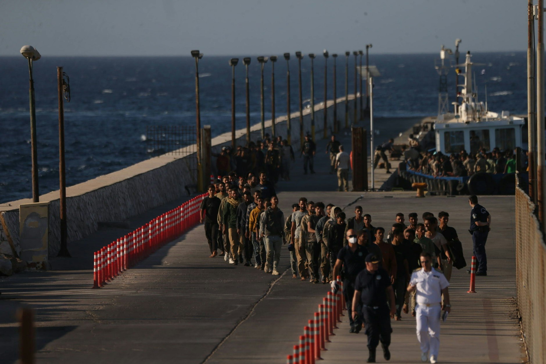 Anfang Juli kamen über 500 Asylsuchende auf der griechischen Insel Kreta an.