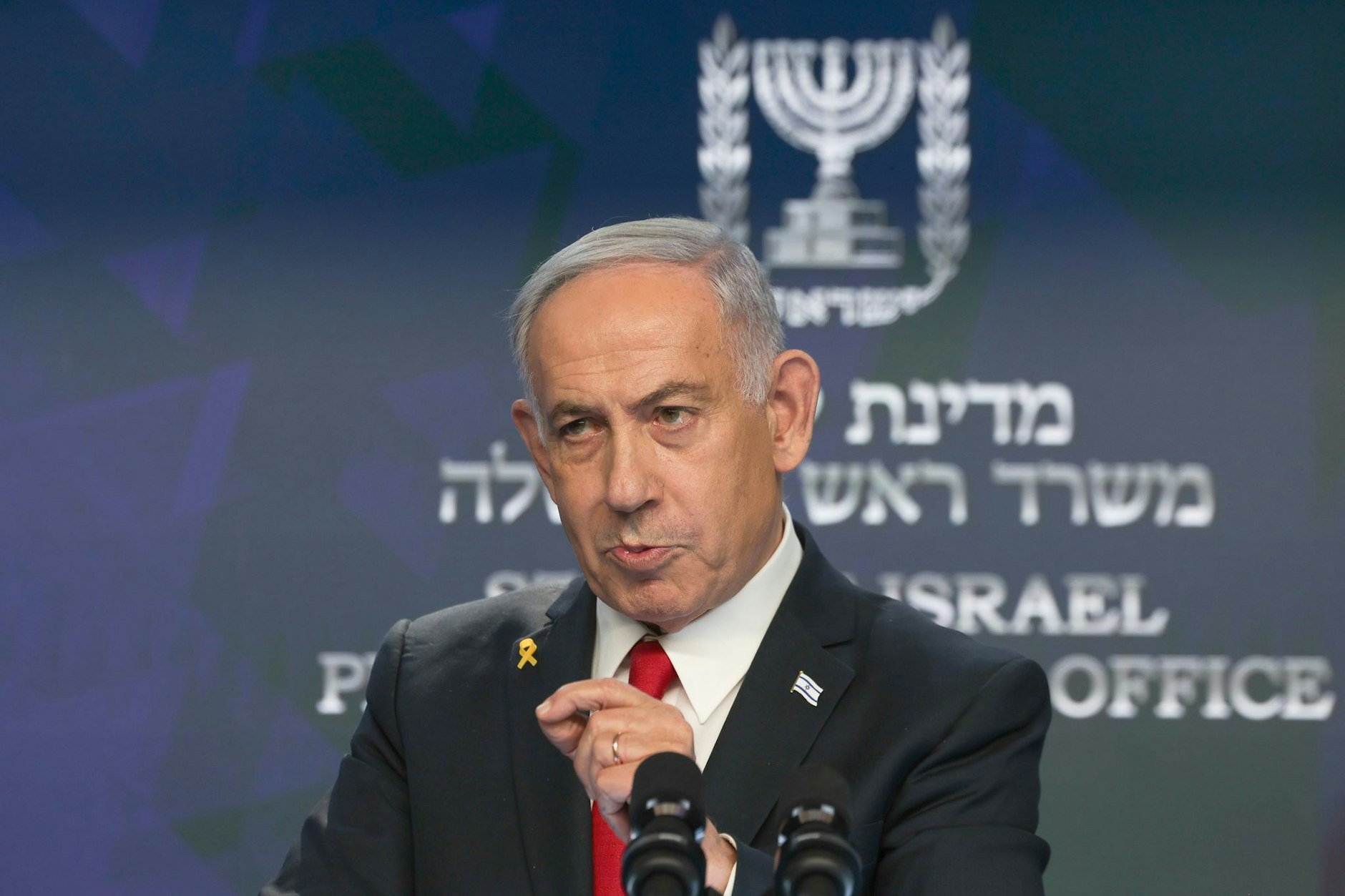 Der israelische Premierminister Benjamin Netanjahu