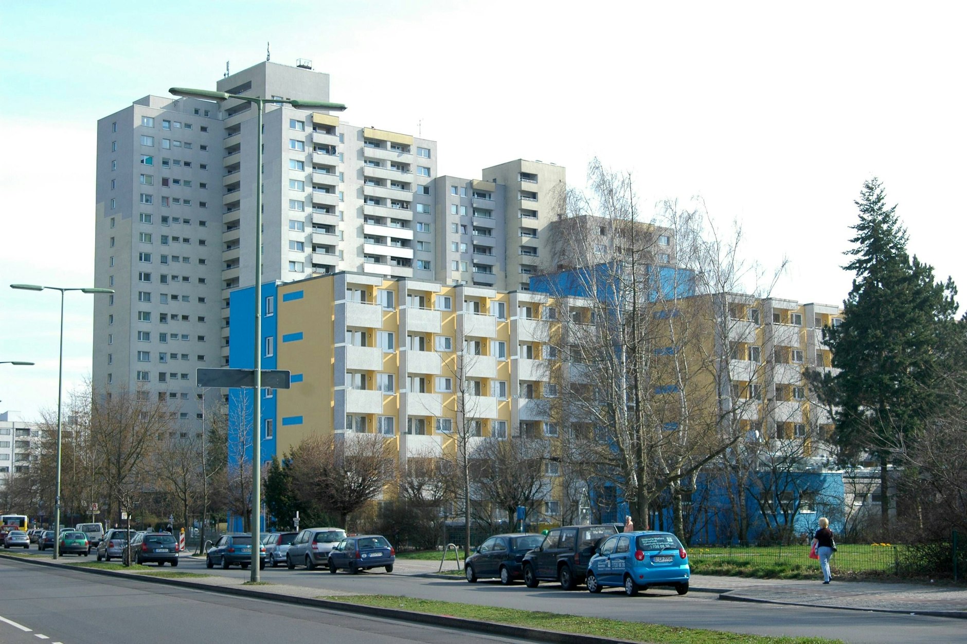 Eine Siedlung in der Hildburghauser Straße in Marienfelde