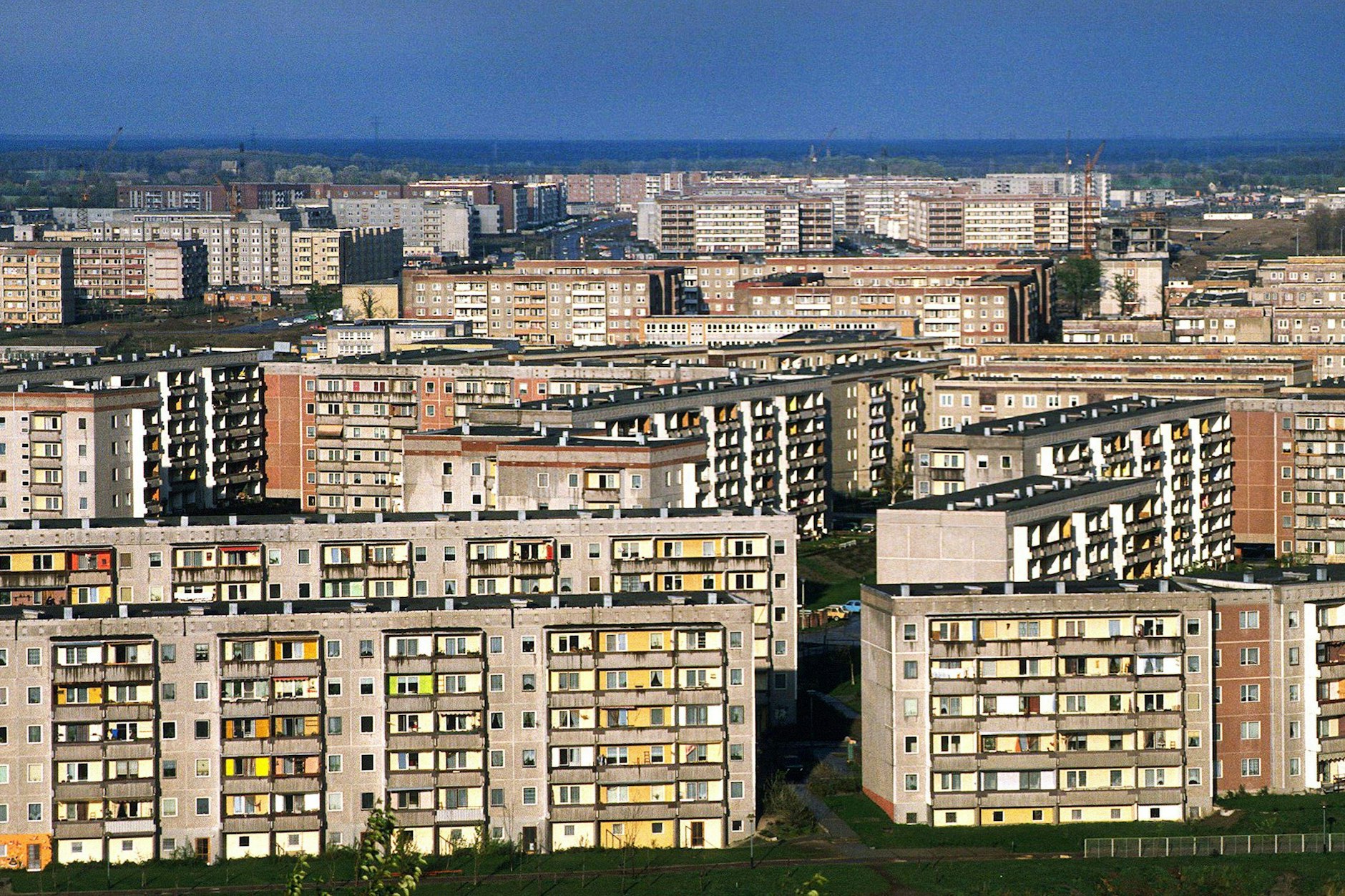 Häuser in Hellersdorf.