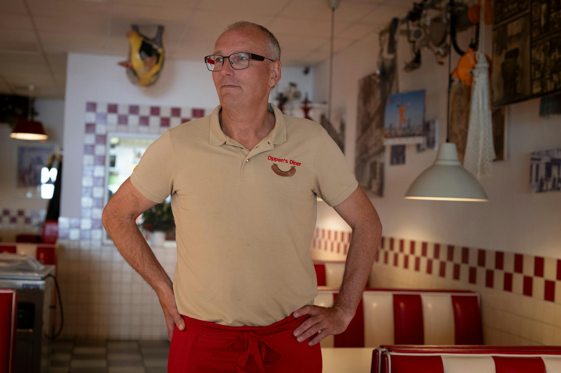 Jörg Oppen, Inhalber der ältesten Fleischerei Berlins, führt den Betrieb bereits in der siebten Generation.